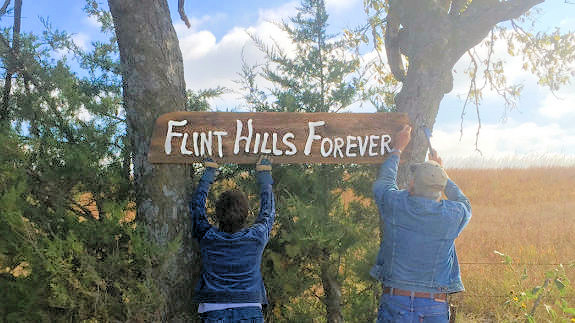 Flinthills Forever Sign